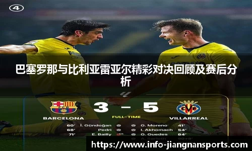 巴塞罗那与比利亚雷亚尔精彩对决回顾及赛后分析